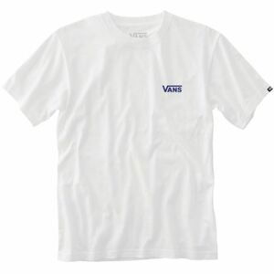 TRIKO VANS LEFT CHEST LOGO - bílá