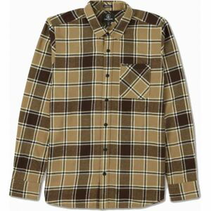 KOŠILE VOLCOM Caden Plaid L/S - béžová