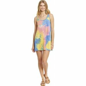 ŠATY LAGACI TIE DYE TANK DRESS - modrá