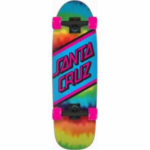 CRUISER SANTA CRUZ Rainbow Tie Dye - modrá