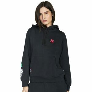 MIKINA RVCA OBLOW PATCH HOODIE WMS - černá