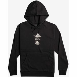 MIKINA RVCA BEACH TIGER HOODIE - černá