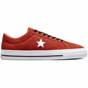 BOTY CONVERSE CONS ONE STAR PRO SUEDE - červená