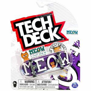 FINGERBOARD TECHDECK MEOW PURPLE - fialová