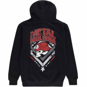 MIKINA METAL MULISHA GNAR PULLOVER HOODI - černá