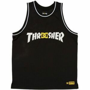 TÍLKO DC X THRASHER JERSEY - černá