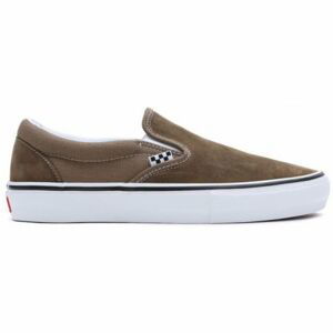 BOTY VANS Skate Slip-On - hnědá