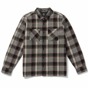 KOŠILE VOLCOM Brickstone Lined Flannel L - šedá