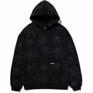 MIKINA HUF Plantlife Fleece Hoodie - černá