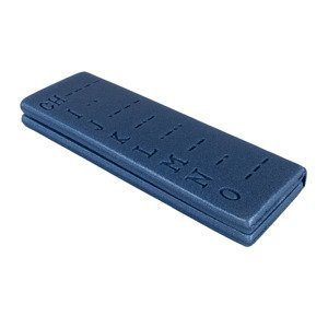 YATE Sedátko skládací Morseovka 36 x 26 x 0,8 cm tmavě modrá B66