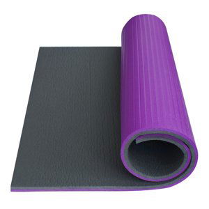 YATE FITNESS SUPER ELASTIC Karimatka 95 tm.šedá/fialová