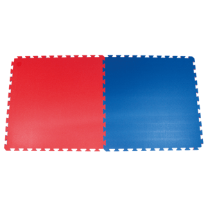 YATE TATAMI EVA 40 červená/modrá 1x1 m - 4 cm
