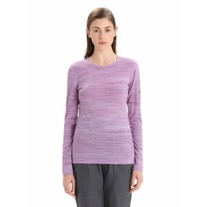 ICEBREAKER Wmns 200 Oasis LS Crewe Ski Tracks, Purple Haze/Go Berry/Aop velikost: S