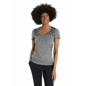 Dámské triko krátký rukáv ICEBREAKER Wmns Tech Lite II SS Scoop Tee Migration, Gritstone Heather velikost: XS