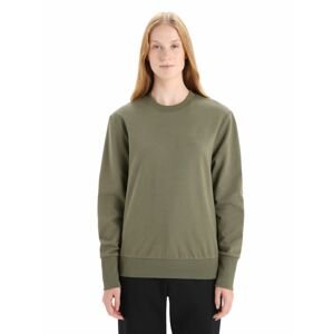 ICEBREAKER Wmns Central II LS Sweatshirt, Loden velikost: M