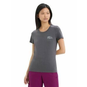 ICEBREAKER Wmns Central Classic SS Tee Caravan Life, Monsoon velikost: L