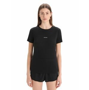 ICEBREAKER Wmns ZoneKnit™ SS Tee, Black velikost: L