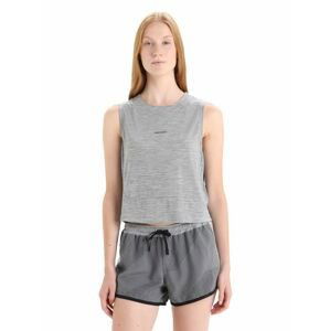 ICEBREAKER Wmns ZoneKnit™ Tank, Metro Heather velikost: L