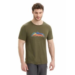 ICEBREAKER Mens Tech Lite II SS Tee TBC, Loden velikost: XS