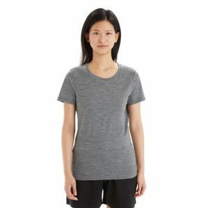 Dámské triko krátký rukáv ICEBREAKER Wmns Tech Lite II SS Tee, Gritstone Heather velikost: XS