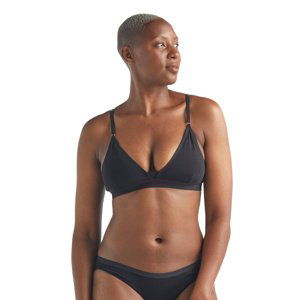 Dámská podprsenka ICEBREAKER Wmns Siren Bra, Black velikost: S