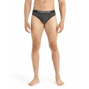 Pánské slipy ICEBREAKER Mens Anatomica Briefs, Jet Heather velikost: S