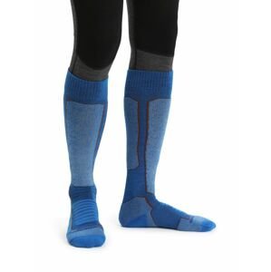 Pánské ponožky ICEBREAKER Mens Ski+ Medium OTC, Lazurite/Espresso/Ether velikost: S