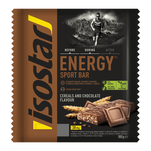 Isostar ENERGY SPORT BAR 3x35g ČOKOLÁDA a CEREÁLIE