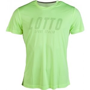Lotto T-SHIRT AARON IV TEE PL zelená XXL - Pánské sportovní triko