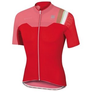 Sportful B FIT PRO RACE JER červená XL - Cyklistický dres