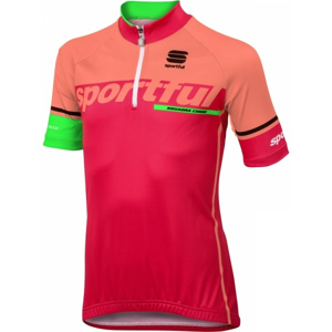 Sportful SC TEAM KID JERSEY růžová 10 - Dětský cyklodres