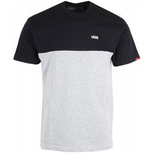 Vans EU M COLORBLOCK TEE černá S - Pánské tričko