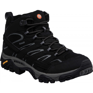 Merrell MOAB 2 MID GTX černá 11.5 - Pánská outdoorová obuv