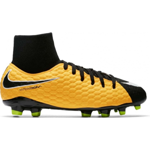 Nike HYPERVENOM PHELON FG DF JR žlutá 1 - Dětské kopačky