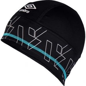 Umbro PRINTED BEANIE Sportovní čepice, černá, velikost UNI