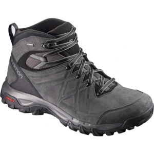 Salomon EVASION 2 MID LTR GTX Pánská hikingová obuv, Tmavě šedá,Šedá, velikost 44 2/3