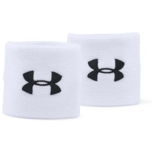 Under Armour PERFORMANCE WRISTBANDS Potítka, bílá, veľkosť adult