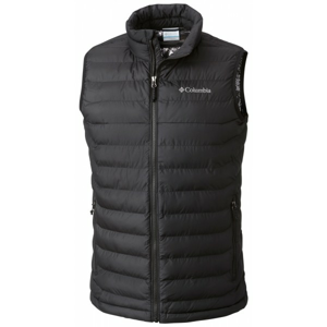 Columbia POWDER LITE VEST Pánská zimní vesta, černá, velikost L