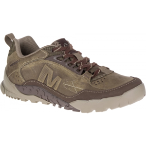 Merrell ANNEX TRAK LOW tmavě zelená 10.5 - Pánská outdoorová obuv