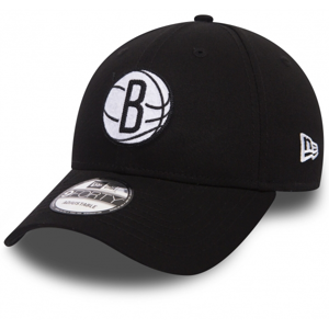 New Era 9FORTY FELT BROOKLYN NETS černá UNI - Pánská klubová kšiltovka