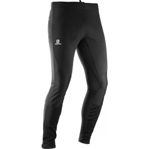 Salomon EQUIPE TR TIGHT M černá M - Pánské nordic legíny