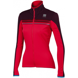 Sportful ALLURE SOFTSHEL W JCK červená S - Dámská bunda