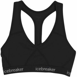 Icebreaker SPRITE RACERBACK BRA černá M - Sportovní podprsenka