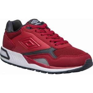 Umbro REDHILL JNR Dětská volnočasová obuv, vínová, velikost 38.5