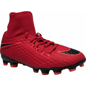 Nike HYPERVENOM PHELON FG DF JR červená 4.5 - Dětské kopačky