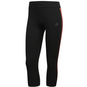 adidas RS 3/4 TIGHT W RE černá S - Dámské běžecké 3/4 legíny