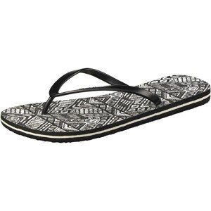 O'Neill FW TROPADELIC PRINT FLIP FLOPS černá 40 - Dámské žabky