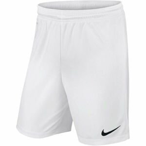Nike YTH PARK II KNIT SHORT NB bílá M - Chlapecké fotbalové kraťasy