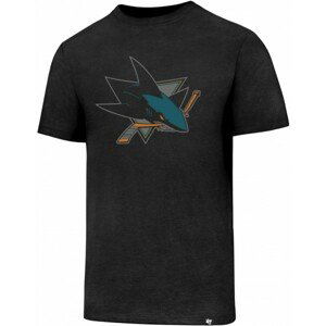 47 NHL SAN JOSE SHARKS CLUB TEE černá XL - Pánské tričko