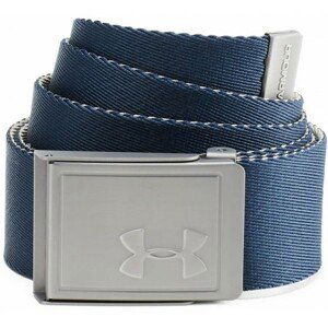 Under Armour MENS WEBBING BELT modrá  - Pánský oboustranný pásek